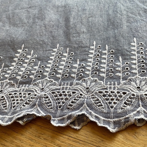 Mud Pie Dress Isle Chambray Shift - Picture 8 of 9